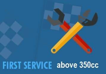 atv first service 350